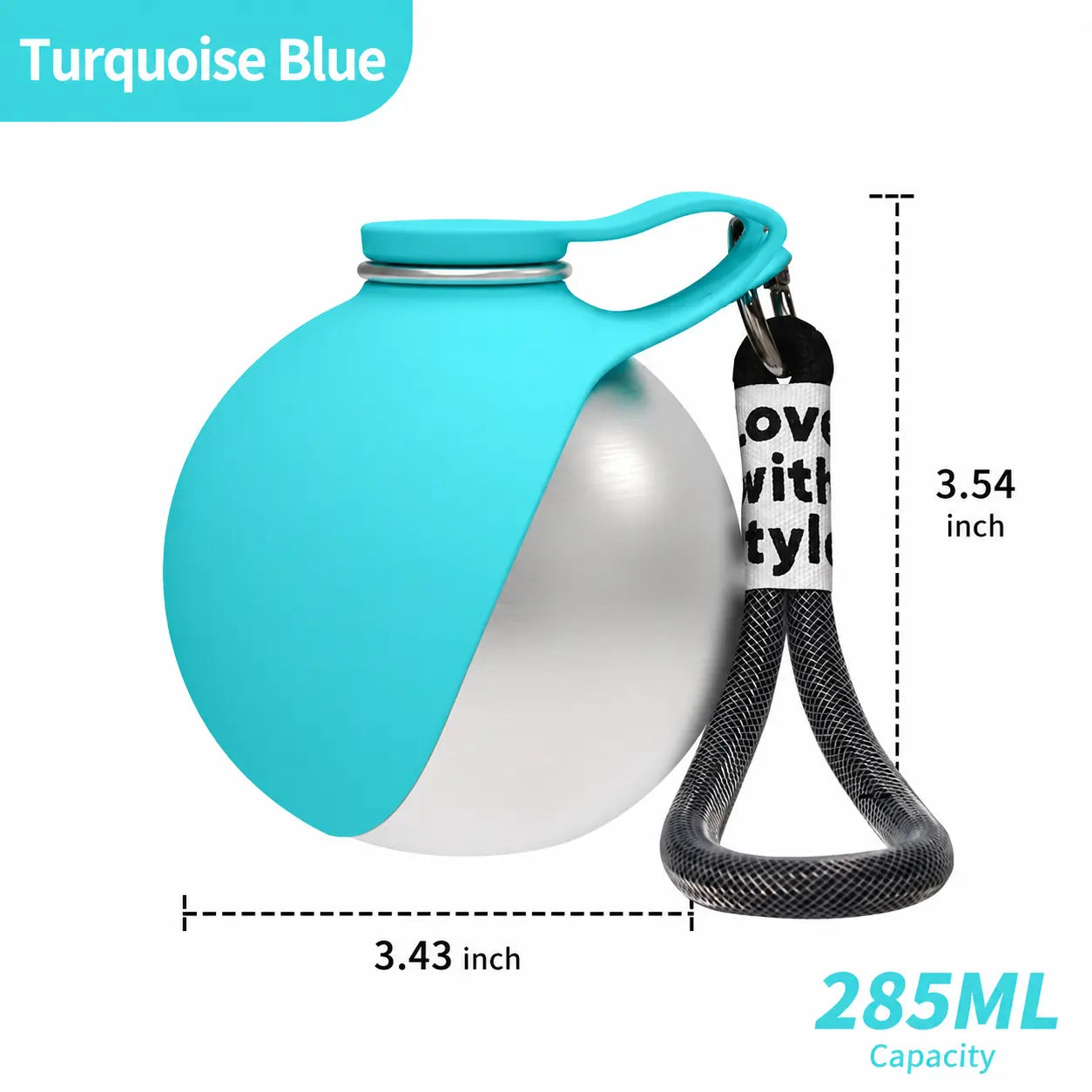 Durable & Spill-Proof Dog Water Dispenser – High-Quality, Long-Lasting Portable Bottle for All-Terrain Travel, Easy Single-Handed Operation, Guaranteed Leak-Free Performance Summerwins