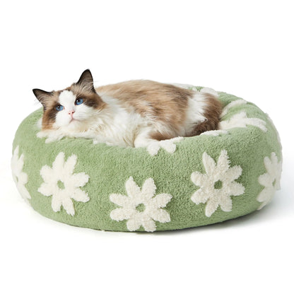Lesure Waterproof Pet Blanket for Dogs and Cats - Reversible Jacquard Shag and Sherpa Fleece, 3D Textured Cloud Design, Machine Washable, Durable, Portable, and Soft Couch Protector