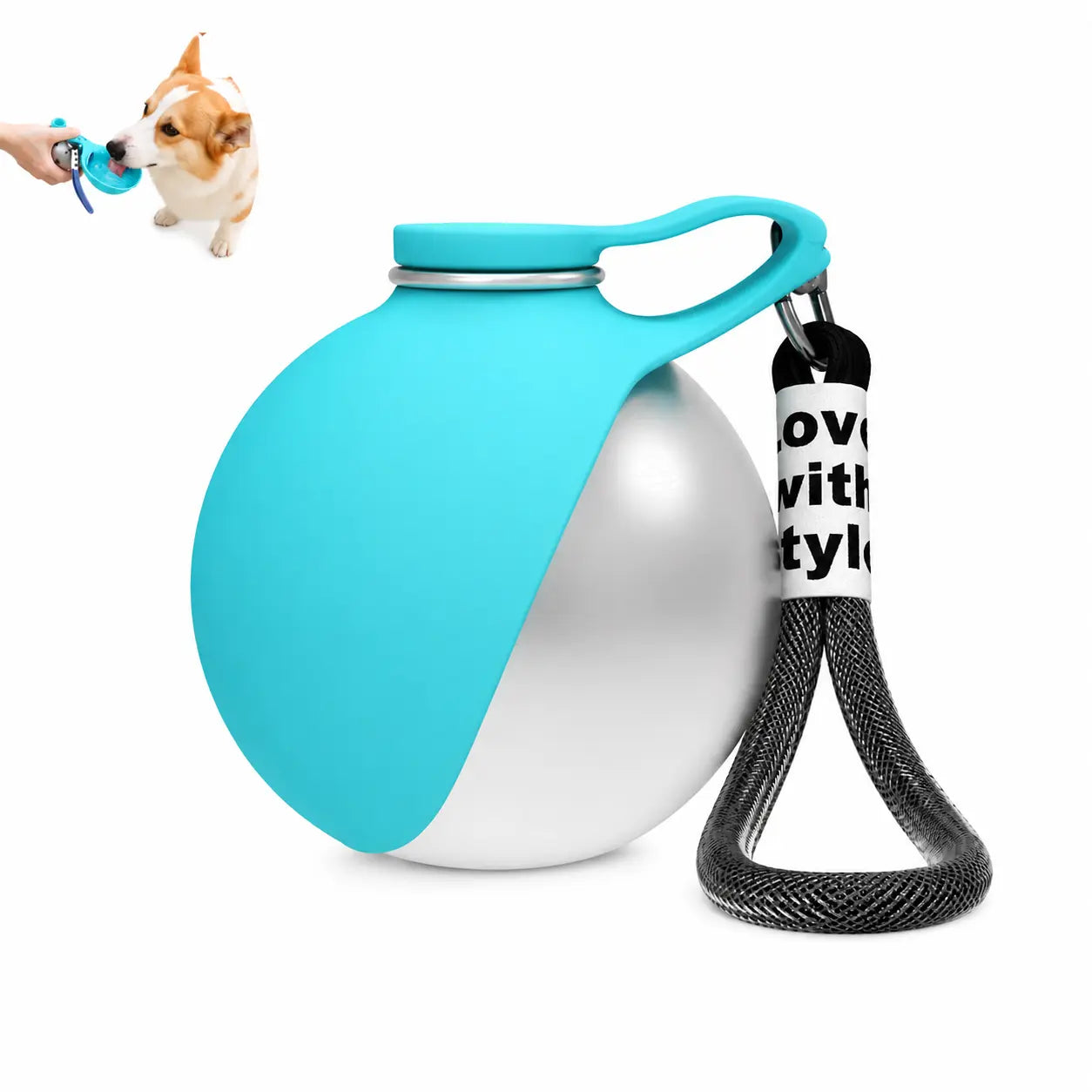 Durable & Spill-Proof Dog Water Dispenser – High-Quality, Long-Lasting Portable Bottle for All-Terrain Travel, Easy Single-Handed Operation, Guaranteed Leak-Free Performance Summerwins