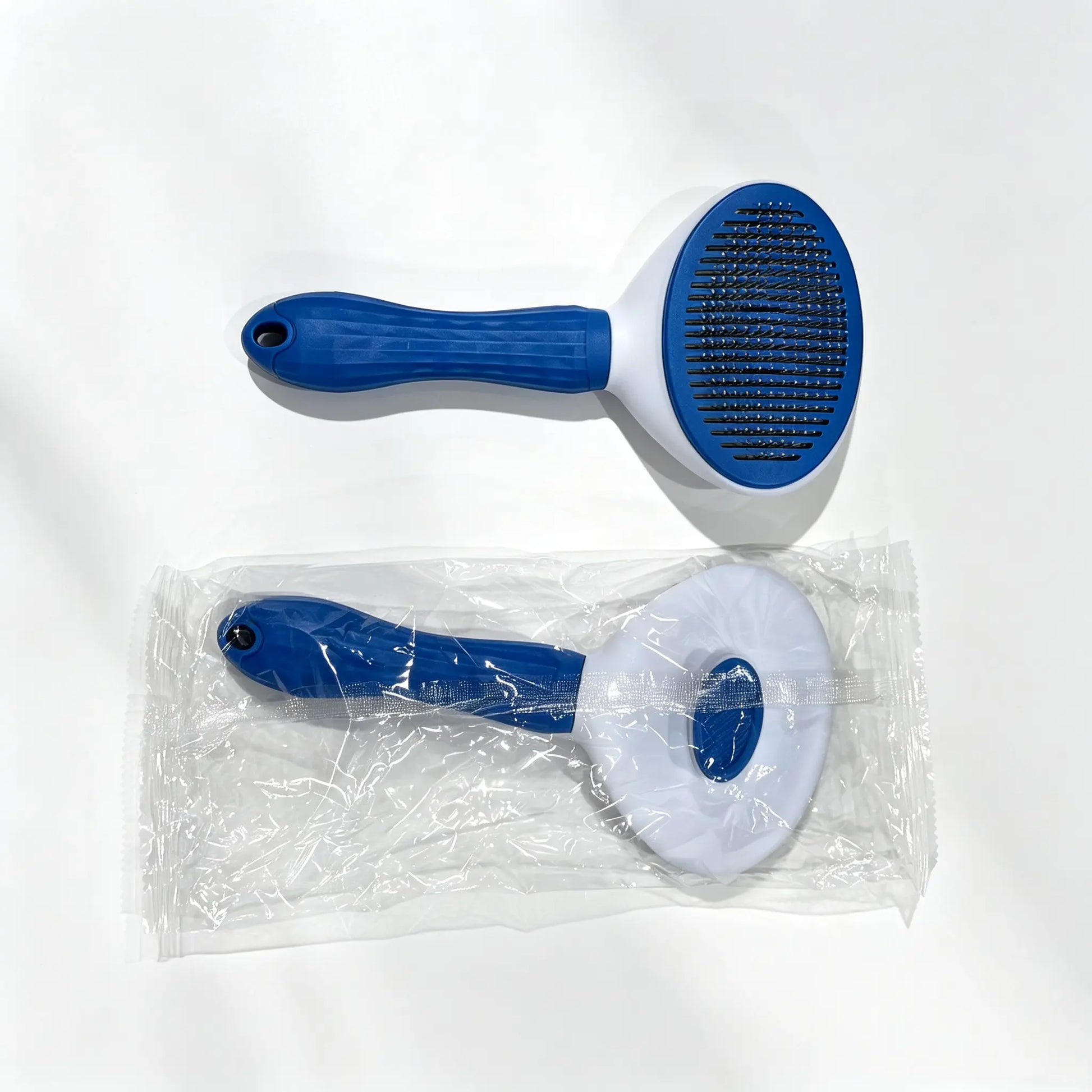 Pet Hair Removal Comb - 1 Count Grooming Brush and Deshedding Tool with One-Click Cleaning for Dogs and Cats, Essential Grooming Supplies and Accessories