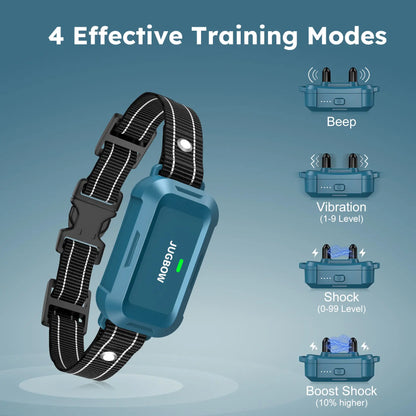 Jugbow Remote Dog Collar - 4200FT Range, IPX8 Waterproof E-Collar with 4 Training Modes, Rechargeable for Outdoor Use - Model DT68