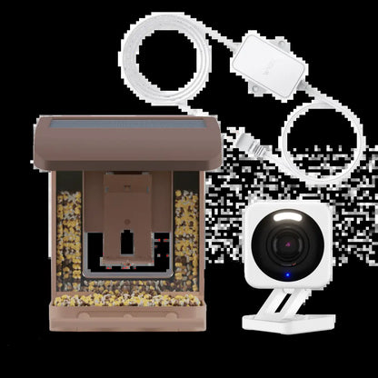 Wyze Bird Feeder with HD Camera: Live Video Monitoring and Recording of Avian Visitors