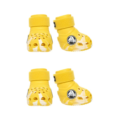 Barkbox Dog Shoes - Set of 4 | EVA Foam, Adjustable Strap, Breathable, Glow-in-the-Dark